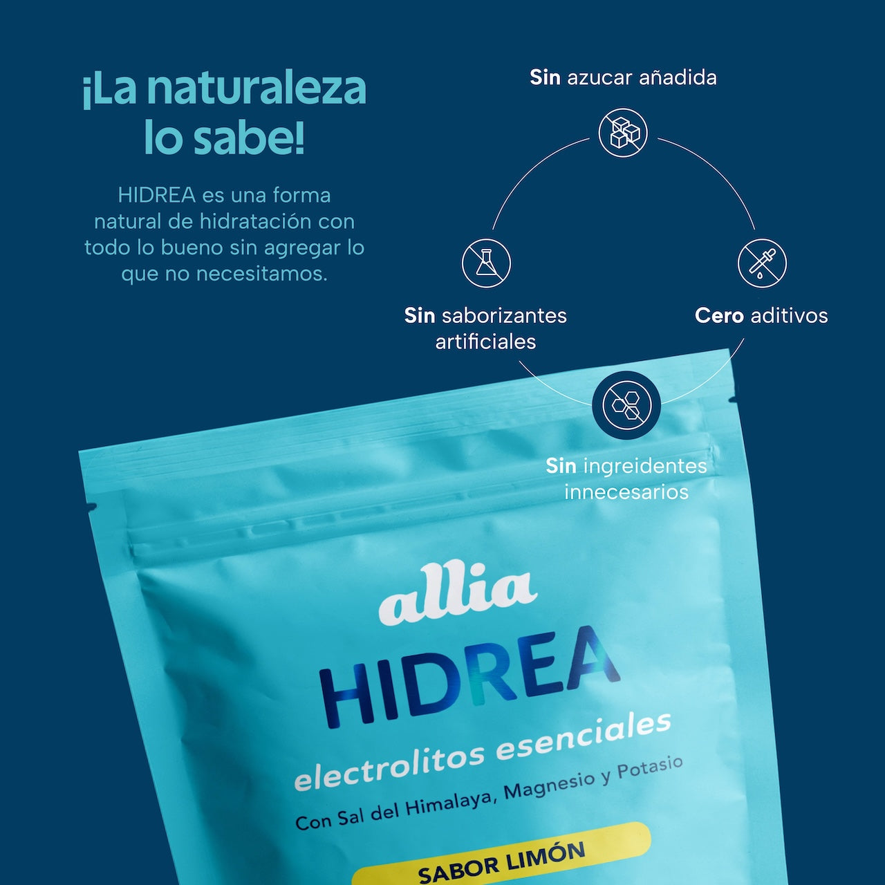 Hidrea Electrolitos Limón (2 Pack)