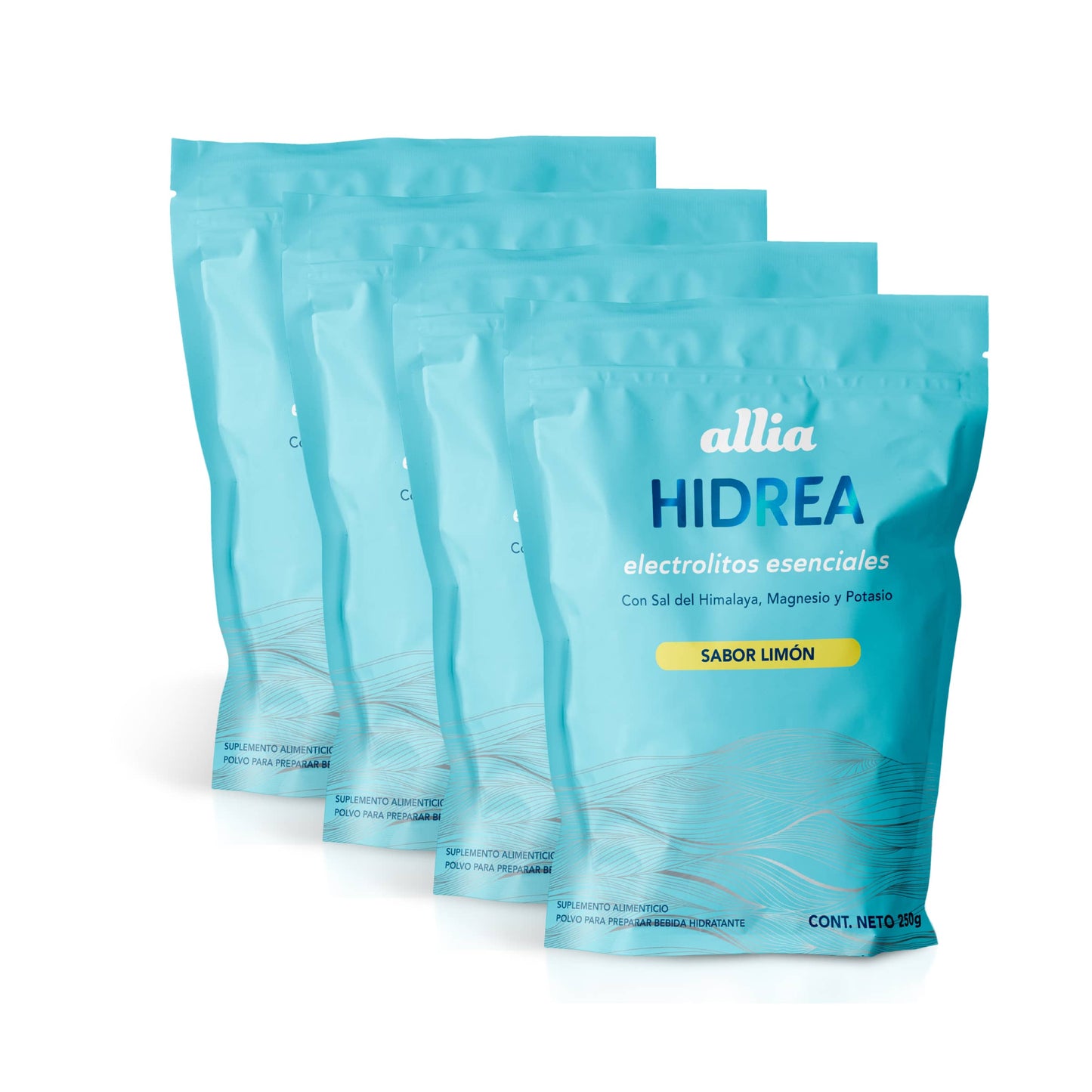 Hidrea Electrolitos Limón (4 Pack)