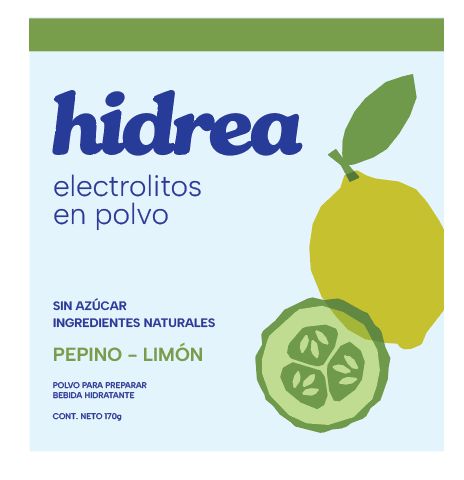 Hidrea Electrolitos Pepino-Limón (2 Pack)